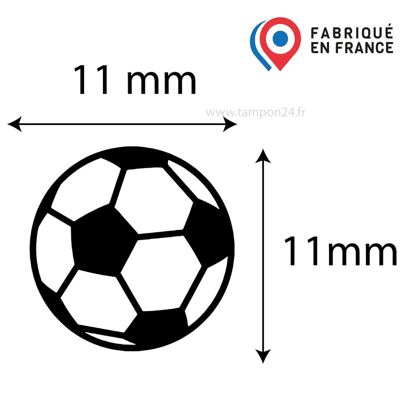 Football Stamp | Loyalty Stamp | 11mm | Stamp Ink
