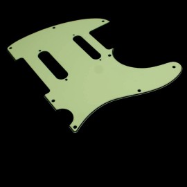 mLaval Guitar Parts (F23) Guitar Pickguard For Nashville Tele style ,3Ply Vintege Mint Green