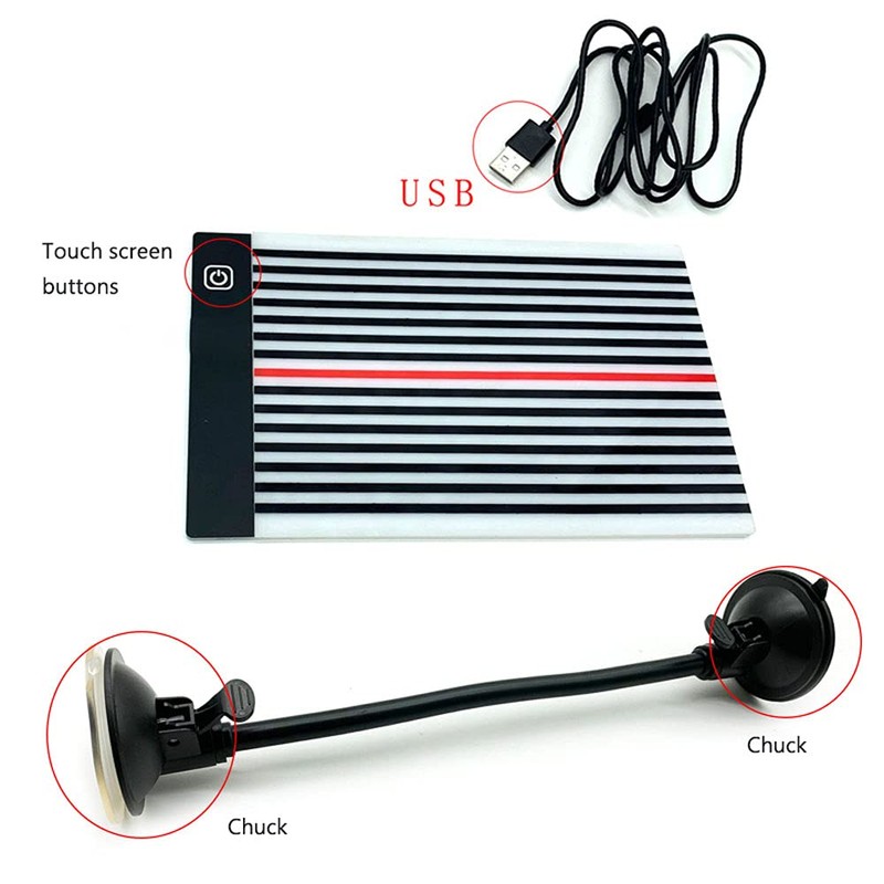 GoolRC Dent Repair Light Paintless Dent Repair Tool LED Reflector
