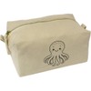 Azeeda 'Cute Octopus' Canvas Wash Bag/Makeup Case (CS00047154)