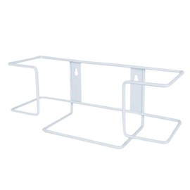 Perfeclan 2 Pieces Disposable Glove Dispenser Facial Tissue Wire Rack Multipurpose Space Saving Metal Glove Rack for Catering Services