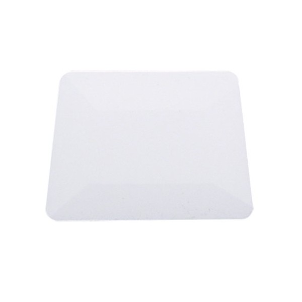 WHITE HARD CARD SQUEEGEE - PRO WINDOW TINT TINTING FITTING