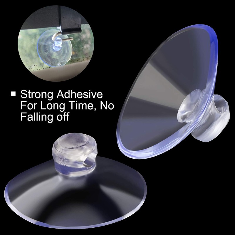 ANCIRS 30 Pack 25mm Suction Cups for Glass Table Tops,