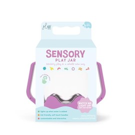Glo Pals - Sensory Glass for Filling with Water - Purple | Sensory Toy | Lantern | Luminous from 18 Months