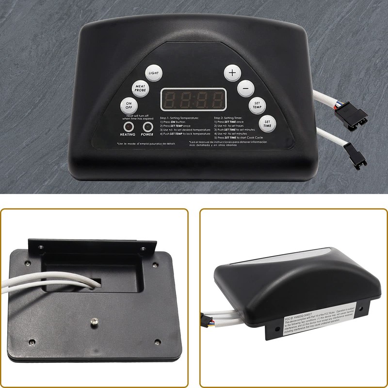 Hoypeyfiy Electric Smoker Digital Control Panel Kit Replacement for Masterbuilt