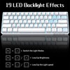 DIERYA 60% Mechanical Keyboard, DK61se Wired Gaming Keyboard with Blue