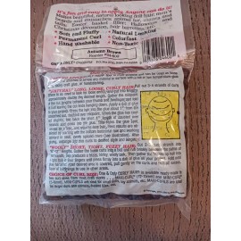 Curly Hair Maxi Curl Autumn Brown  One  & Only Creations 4 Oz Pkg