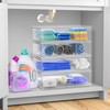 Sorbus Acrylic Storage Containers - 2 Pack, Stackable Storage Bins