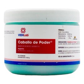 Crema Caballo De Poder Ungüento Veterinario Pomada 150 G
