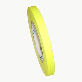 Pro Tapes Fluorescent Console Tape Artist-Neon, 1/2 in. x 60 yds. (Fluorescent Yellow)
