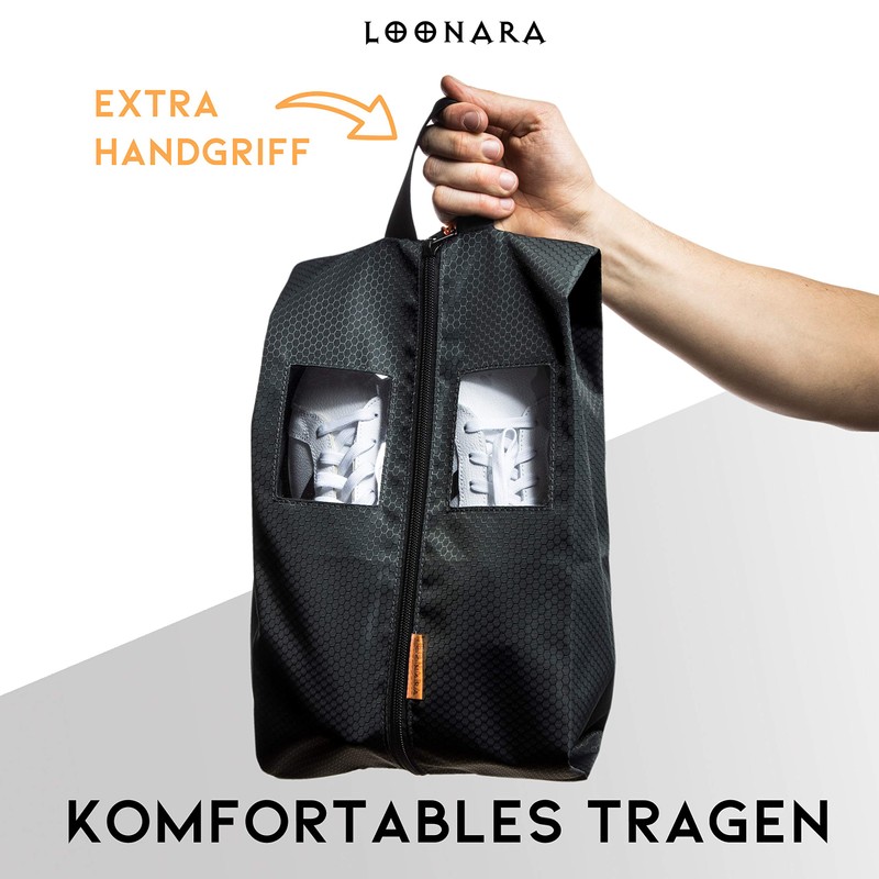 Travel Shoe Bag for Suitcase and Backpack, Midnight Escape -