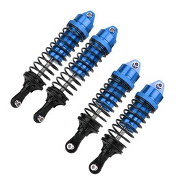 RC Shock Absorber, Practical RC Damper, Safe, Sturdy, Perfect Fit Aluminum Alloy for Traxxas Slash 1/10 RC Car(Blue)