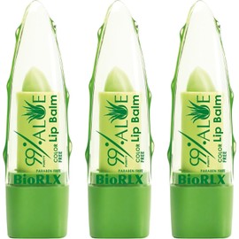 BioRLX Aloe Vera Lip Balm (Three Lip Balms)