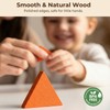 LovesTown 209 PCS Shapes Wooden Pattern Blocks for Kids, Geometric