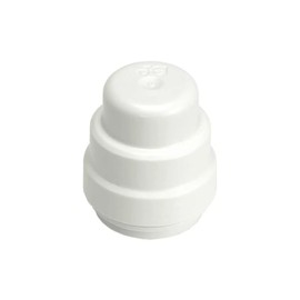JG Speedfit PSE4615W PSE4615 Stop End, White, 15 mm, Set of 10 Pieces