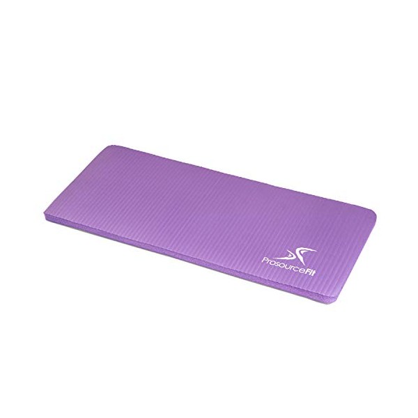 ProsourceFit Yoga Knee Pad Cushion, 5/8-Inch Thickness, Purple