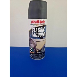 PlastiKote Duplicolor Plastikote Flat Black Classic Lacquer Spray Paint Aerosol 12oz.