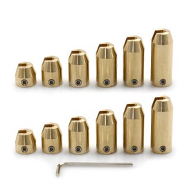 Universal Motorcycle Reusable Brass Wheel Spoke Balance Weights Refill for Super Motor,Dual Sport,Metric Cruisers,Vintage,etc (12)…