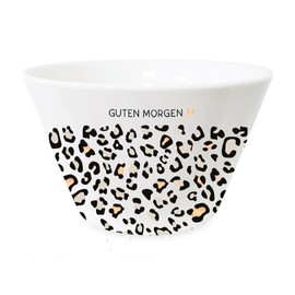 Grafik-Werkstatt Werkstatt Müsli-Schale mit Echtgold Porzellan Schüssel Guten Morgen