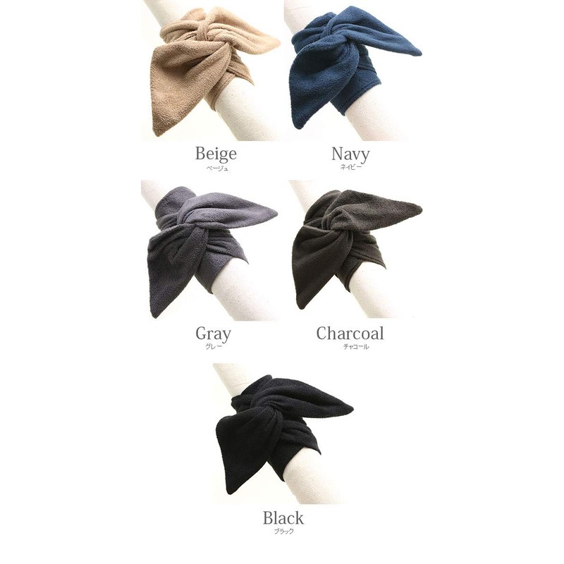 Vingtaine H7382-CHG Suede Style Wire Pony Wide Hair Arrangement Casual