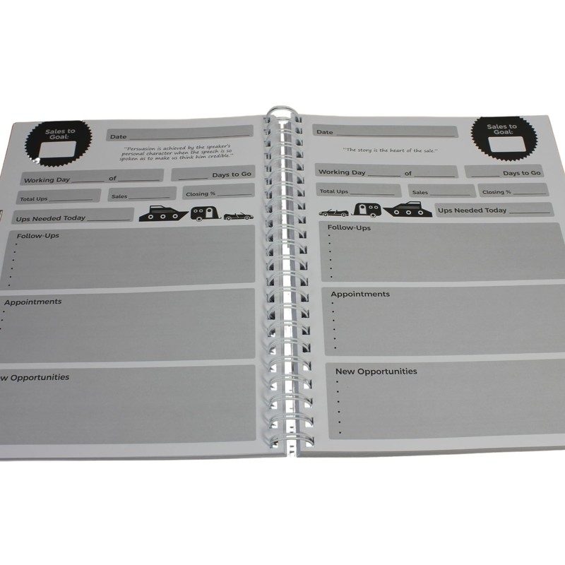 The Profit Diary- Car Sales Daily Planner & Tracker- Optimize