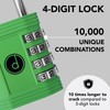 Padlock 4 Digit Combination Lock - for Gym School Locker,