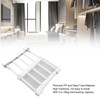 TUORE DIY Cabinet Divider Rack, Multi Functional Nail Free Expandable