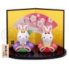 Yakushi Kiln Peach Festival Hina Doll Nishiki Color Rabbit Hina