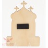 Our Lady of Sorrows Семистрельная Icon Wooden Magnet Prayer Благословение