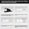 Professional 1/4" OD Tubing Water Line Kit for Refrigerator Ice