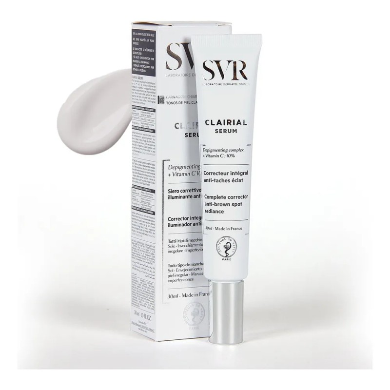 Serum Antimanchas SVR Clairial 30ml Noche Rostro Piel Sensible