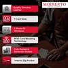 MOIRENTO®, Grey Black Wallet, RFID Blocking, Real Leather Mens, with