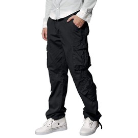 Match Men's Wild Cargo Pants(Dark Gray,32)