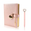 LIMITADA Diary with Lock and Key Lockable Notebook B6 Notebook