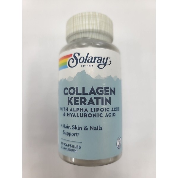 Solaray Type I, II & III Collagen Keratin | 60