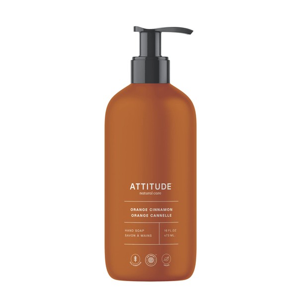 ATTITUDE ATTITUDE Liquid Hand Soap, EWG Verified, Plant and Mineral-Based,