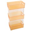 Acrylic Bathroom Storage Rack 3 Tiers Bathroom Counter Organizer Countertop