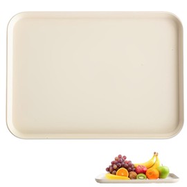 XUKZIMA Plastic Tray, Kitchen, Restaurant, Cafe, Non-Slip Fast Food Tray, Pack of 1