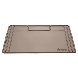 WeatherTech SinkMat – Waterproof Under Sink Liner Mat for Kitchen Bathroom – 34” x 22” Inches - Durable, Flexible Tray – Home undersink Organizer Must Haves, Tan