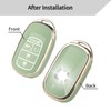 QBUC for Honda Key Fob Cover, Soft TPU Car Key
