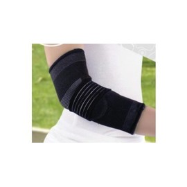 Kx Medical Elastic Elbow Support Brace w/Silicone Pressure Pads BLACK NEW (S)