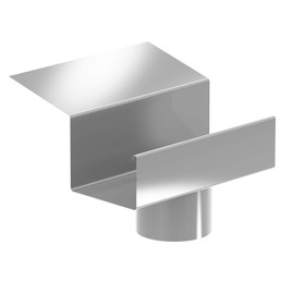 Trobak Drain Pipe Simple Aluminium Natural for Gutter