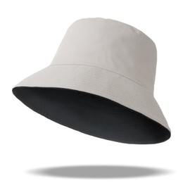 Bucket Hats for Men - Oversize XL XXL Foldable Fisherman Sun Cap for Big Head Outdoor Travel Fishing Hiking