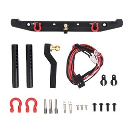 Tbest RC Crawler Bumper RC Vehicle Propeller Rear Bumper Rear Bumper Metal Bumper Bracket