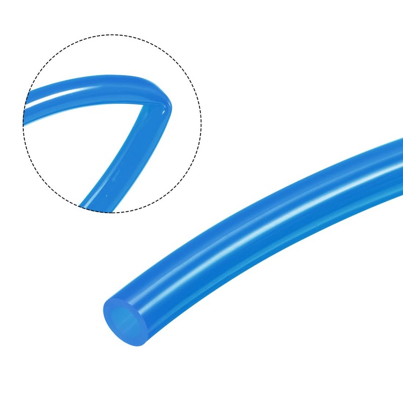 sourcing map Pneumatic Air Tubing, 6mm(0.24") OD x 4mm(0.16") ID