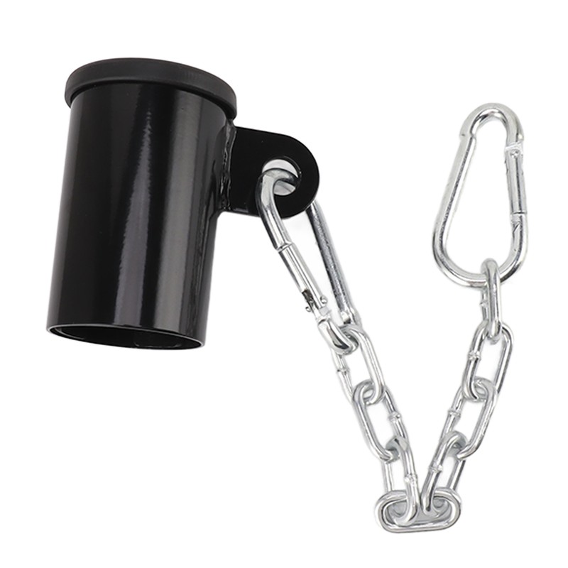 T Bar Row Platform with Chain Carabineer Clips Core Muscles