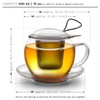 Creano XXL Tea Cup with Handle Jumbo with Integrated Stainless
