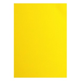Vaessen Creative Florence Cardstock Paper Yellow 216gsm A4 Pack of 10 Texture for Scrapbooking, Card Making, Punching and Other Paper Crafts, 2928-005A4