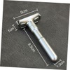 Healeved Face Shaver Manual Holder Double-sided Men's Shaving Adjustable Shaving