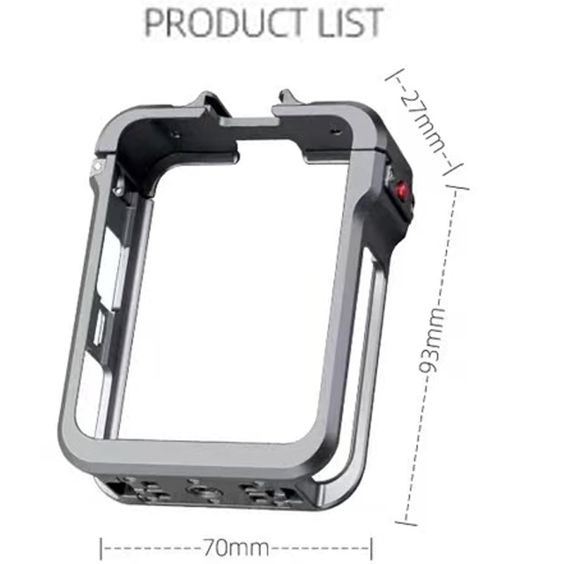 Honbobo Protective Frame for DJI Osmo 360 Metal Extension Cage